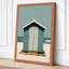 Quiet Beach Hut Coastal - Wrapped Canvas-1855136412-1855136408