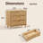 31.5" W Fluted 3-Drawer Dresser