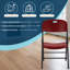 Chaise pliante robuste en plastique de qualité supérieure-167901098