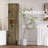 69" H Tall Bathroom Storage Cabinet With 2 Barn Doors And 1 Drawer, Narrow Storage Unit, Adjustable Shelves,Floor Cabinet For Bathroom, Living Room, Entryway,Kitchen-1816667219