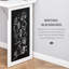 Poste de travail pliable avec tableau noir et tablette latérale - Armoire de bureau polyvalente grise-132974319-132974320