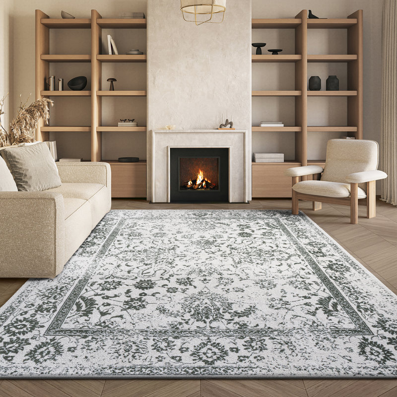 Zetland Performance Oriental Rug, Rectangle 8" x 10"