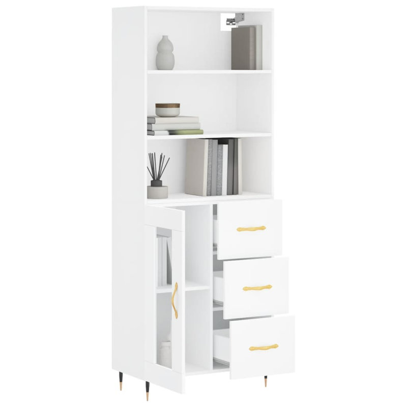Laputz 69.5cm Sideboard, White