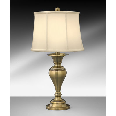 Dover 29" Satin Antique Brass Table Lamp