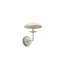 Troy Lighting Pacific 7.25 inch wide 1 Light Integrated LED Wall Sconce in Warm Silver Leaf