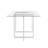 Wadley Glass Top Metal Base Dining Table-357195876-357195884