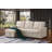 Versatile Linen-textured Fabric Sofa with Convertible Sleeper, Storage Ottoman & Modular Configuration-117627814