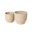 Bac de rangement en jute