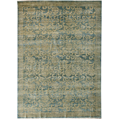 Peking One-of-a-Kind 7'8" x 9'10" Hand Knotted Area Rug