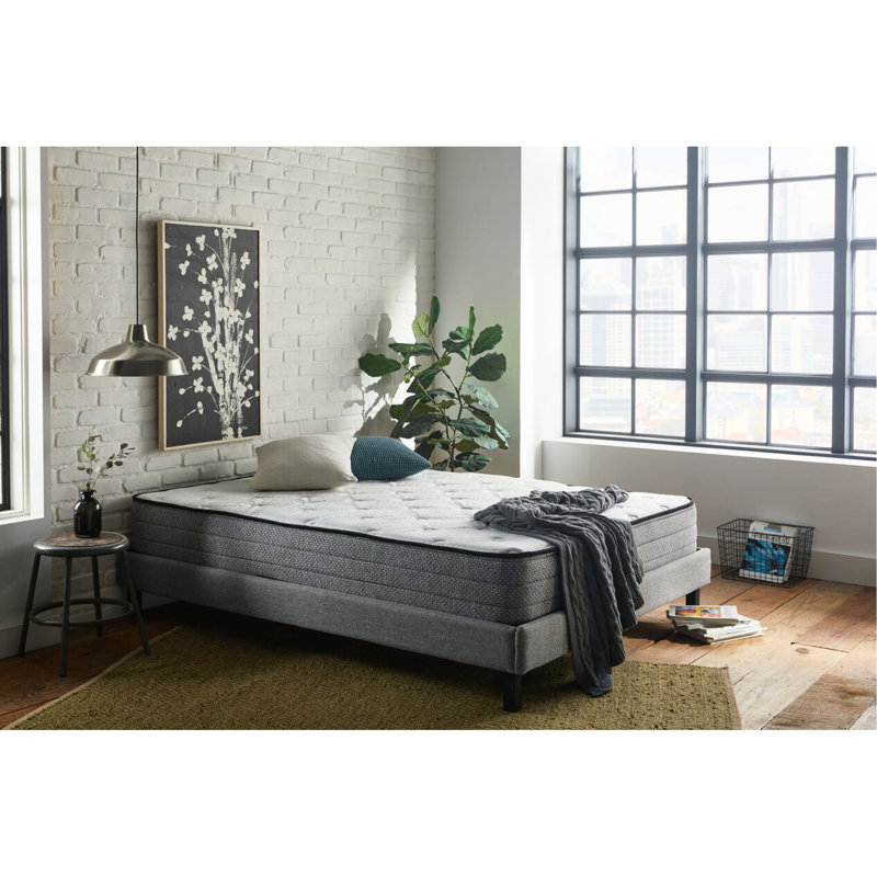 Matelas pour très grand lit de 10 po avec mousse gel et 884 ressorts ensachés - construction robuste à bords impressionnants