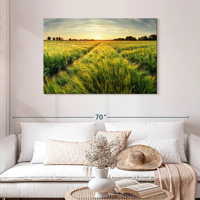 Alvord Wheat Field Before Dark