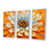 Toile encadrée flottée blanche