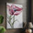 Paris Poppy Framed Print - Solid Wood-579505893