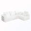 Canapé modulaire rembourré en L-63555399