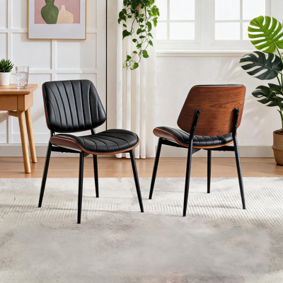Faux Leather Accent