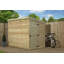 Shiplap Pent Wooden Shed-121780215