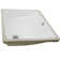 Novatto 20.25'' White Porcelain Rectangular Bathroom Sink with Overflow