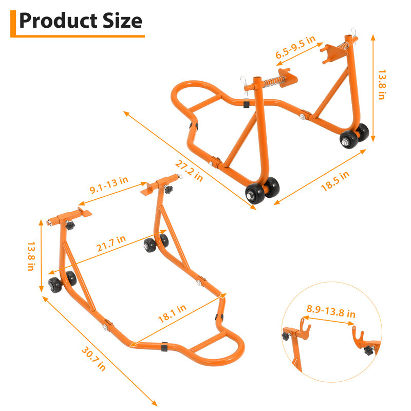 Iron Freestanding Bike Rack