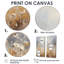 «Beige et gris Meadows Breeze», art mural grande prairie-782404804-782404813-782404806