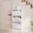 Metal Shoe Cabinet with 3 Flip Drawers - Durable, Space-Saving, and Stylish Storage Solution