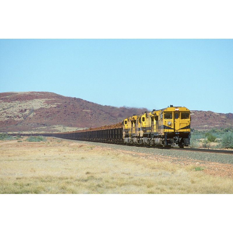 Train de fer chargé de Beyondimage, H 32 po x l 48 po