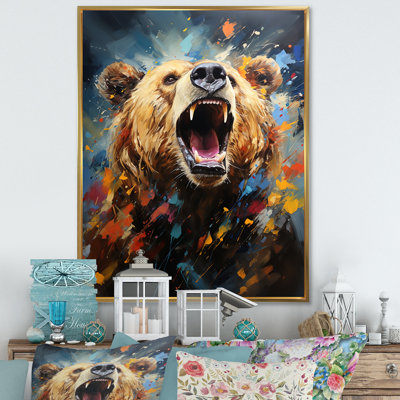 " Expressionist Grizzly Bear VIgor I "