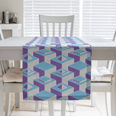 Classic Skyscrapers Table Runner