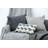 Geometric Pattern Accent Pillow Square Cushion Cover & Insert 19.7" x 19.7"