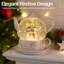 Snow Glitter Led Swirl Teapot