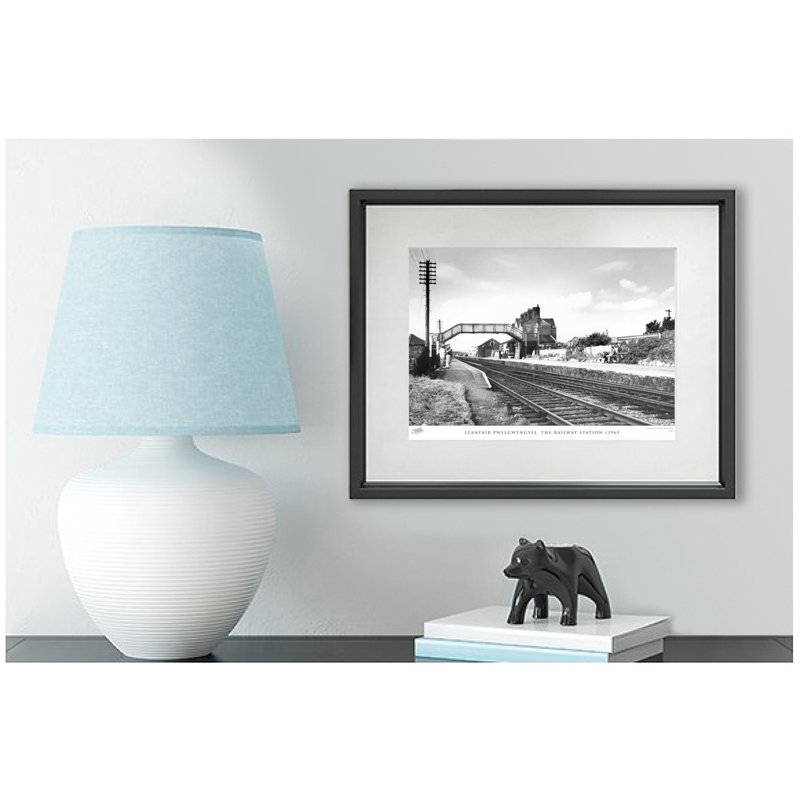 Llanfair Pwllgwyngyll, The Railway Station C1965 - Single Picture Frame Print, 60cm H x 80cm W x 2.3cm D