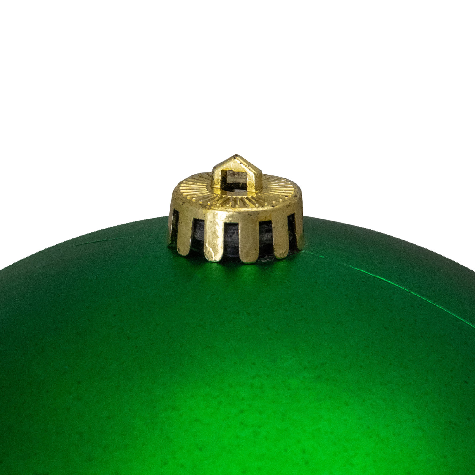 Shatterproof Bauble, 8" H x 8" W x 8" D, Dark Green