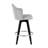 Tenessa Swivel Upholstered Counter Stool