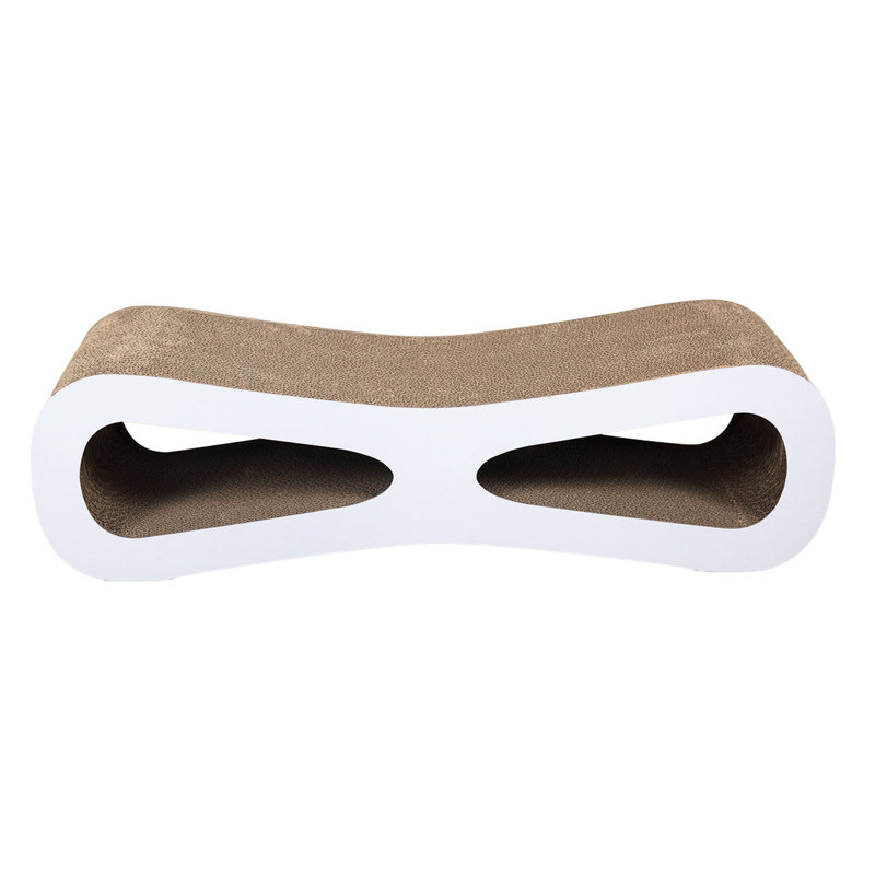 Bc Corrugated Board Cat Scratching Pad Lounge, Offers A Relaxing Space For Cats Box, Provides Entertainment