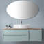 Miroir de salle de bain mural rond-347547331
