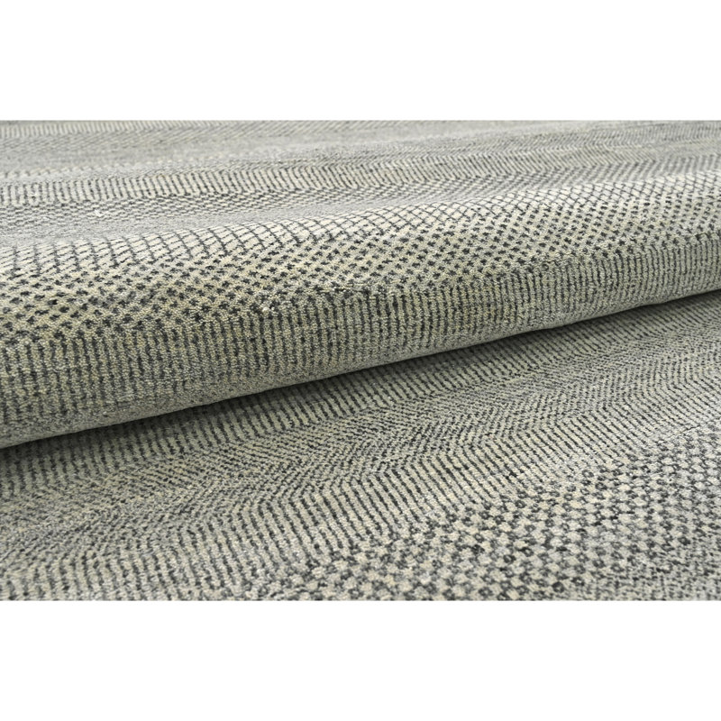 One-of-a-Kind Rectangle 11'10" X 14'7" Hand Knotted Area Rug