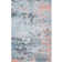 Tapis orange/gris