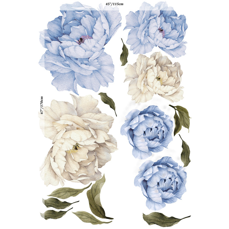 Adhésif décoratif pivoine Hiya