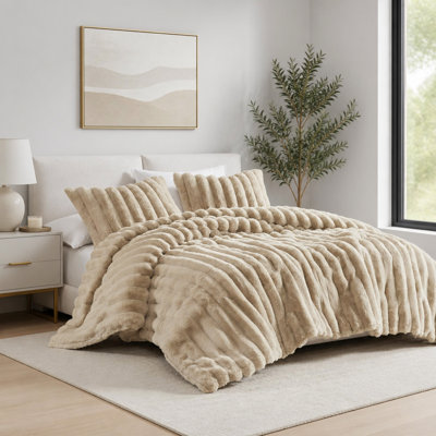 Faux Fur Comforter