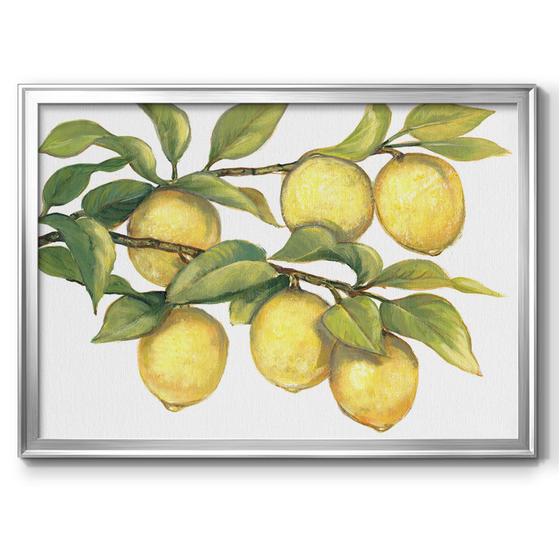 Ripe For Picks II, reproduction d'art sur toile, H 14 po x l 20 po x P 1,5 po, Argent