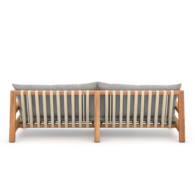 Soren Outdoor 3 - Seat Patio Sofa, Faye Ash