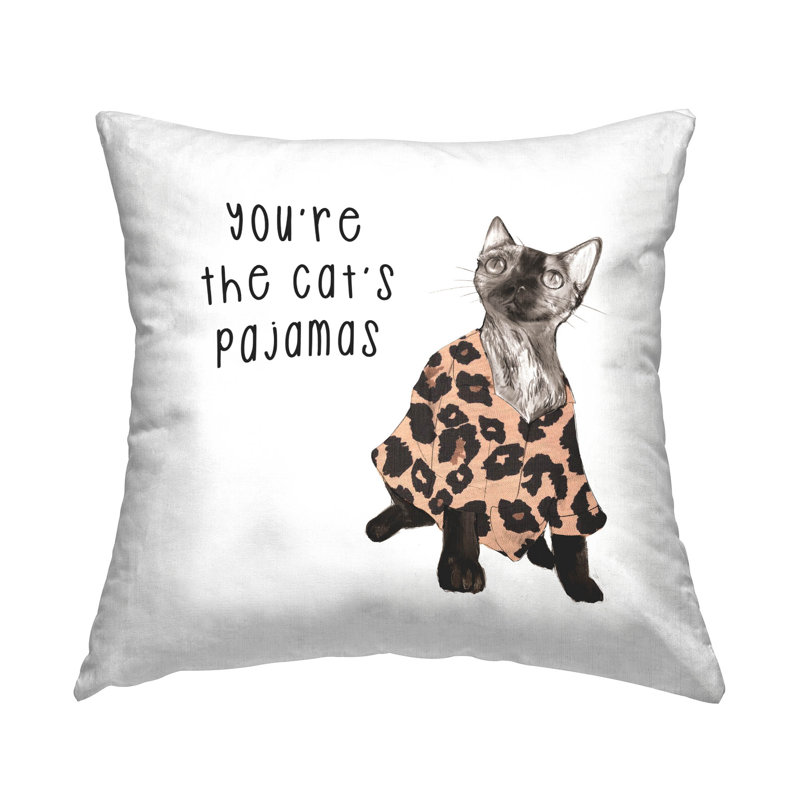 Polyester Throw Square Pillow Cover & Insert