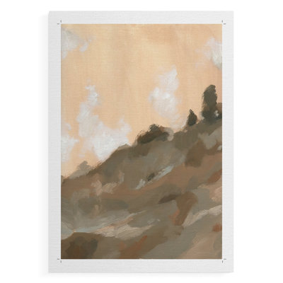 Hillside Walking Path III - Impression sur toile seulement - NON-CADRE