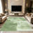1PC Neutral Vintage Distressed Persian Floral Farmhouse area rugs for Living Room, Soft and Comfortable, Suitable for all seasons, easy-to-maintain, machine washable Indoor floor mat, Under Table Farmhouse suitable for dining room, bedroom.-1887621426