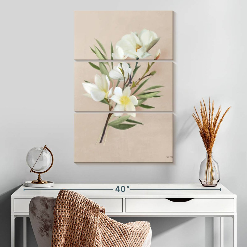 Magnolias Harnek Spring, H 32 po x l 20 po