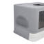 Araceli Plastic Enclosed Litter Box with Scoop
