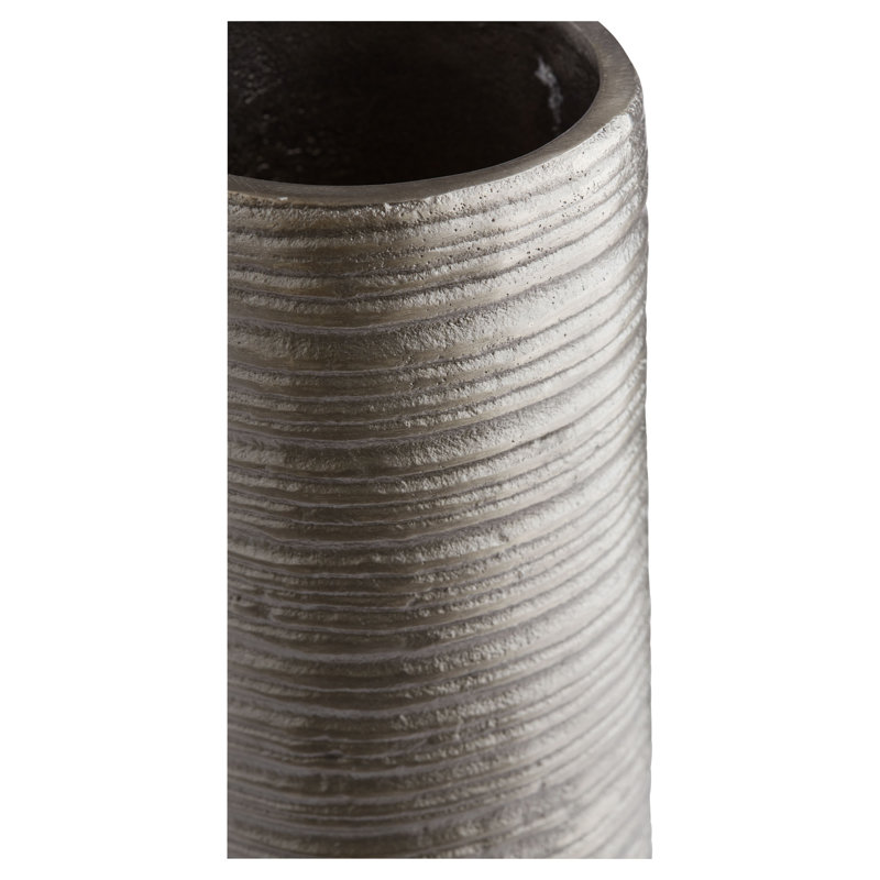 Jasper Handcrafted Aluminum Table Vase