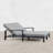 Hoyt Outdoor Metal Double Chaise Lounge-356892664