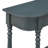 Narrow Console Table With Curved Corner, Retro Entryway Table With Top Drawer And Open Shelf, Sofa Table Console Tables For Entryway, Hallway And Living Room-1688889555