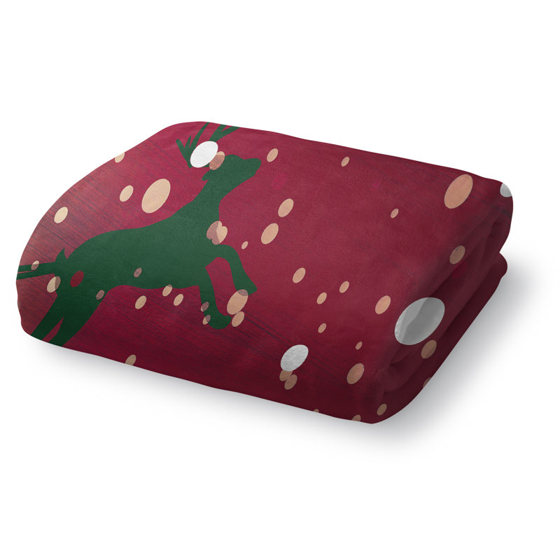 Jeté Santa in the City Blanket, l 30 po x L 40 po