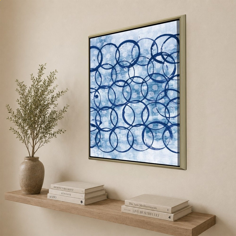 Eclipse II, 44" H x 34" W, Champagne